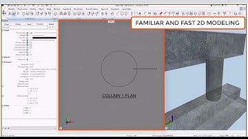 Allplan: Reinforce complex shapes: Circular pier reinforcement