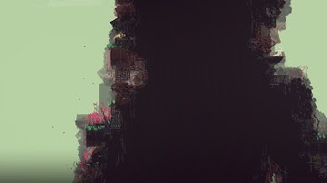 Making a Rain World room out of every (3rd) Bad Apple frame # 0025 | Level editing Timelapse