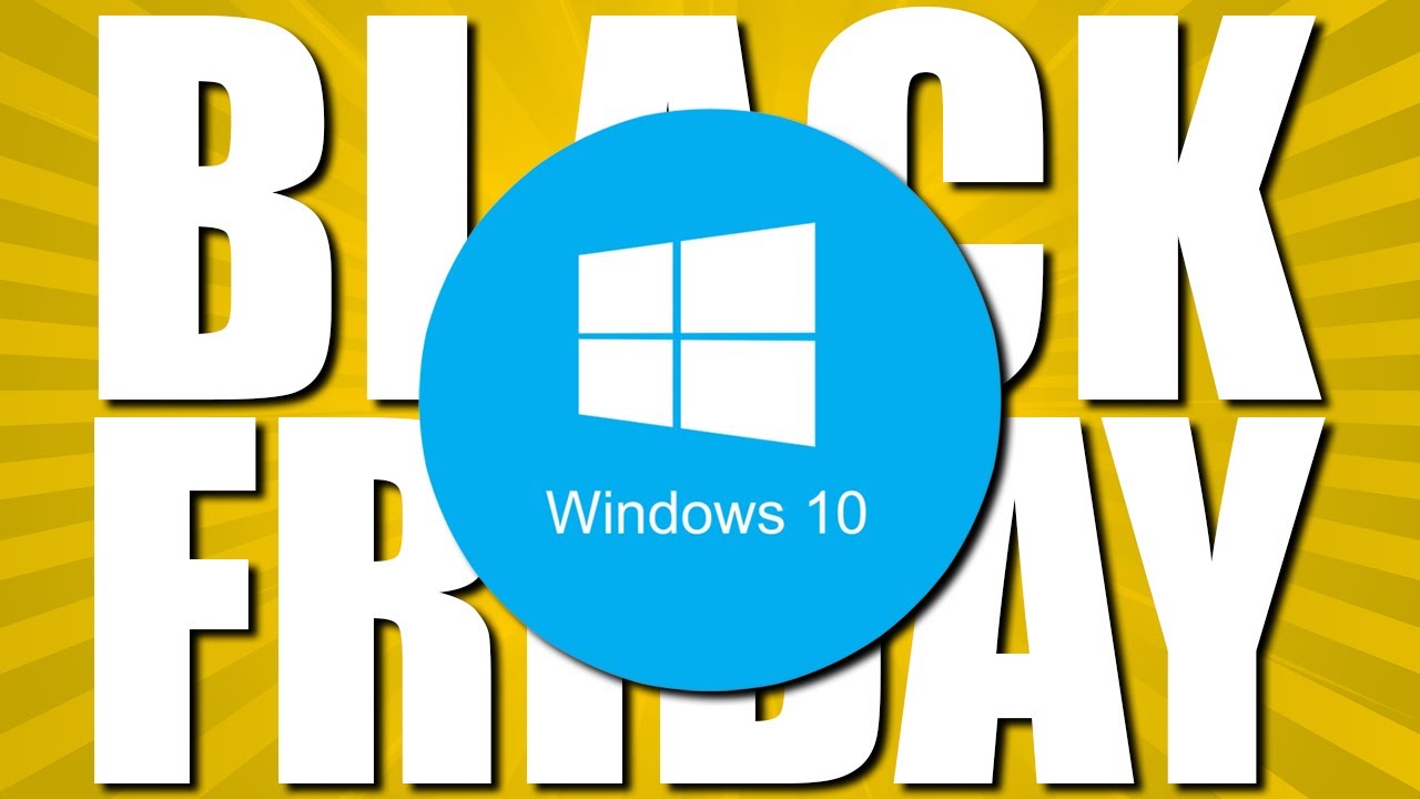 Save NOW On Your Black Friday PC Build! Windows 10 Pro BlackFriday