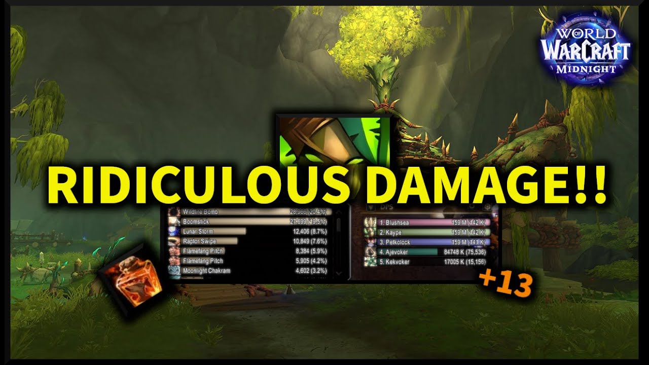 БЕЗУМНЫЙ ЗАБЕГ С УРОНОМ!! - Пещеры Майсара +13 - Полуночная бета-версия