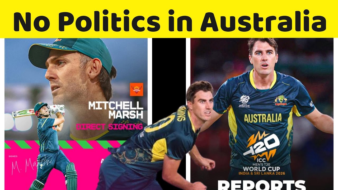 No Politics between Pat Cummins and Mitchell Marsh for t20 world cup 2026 || cricket || Travis Head