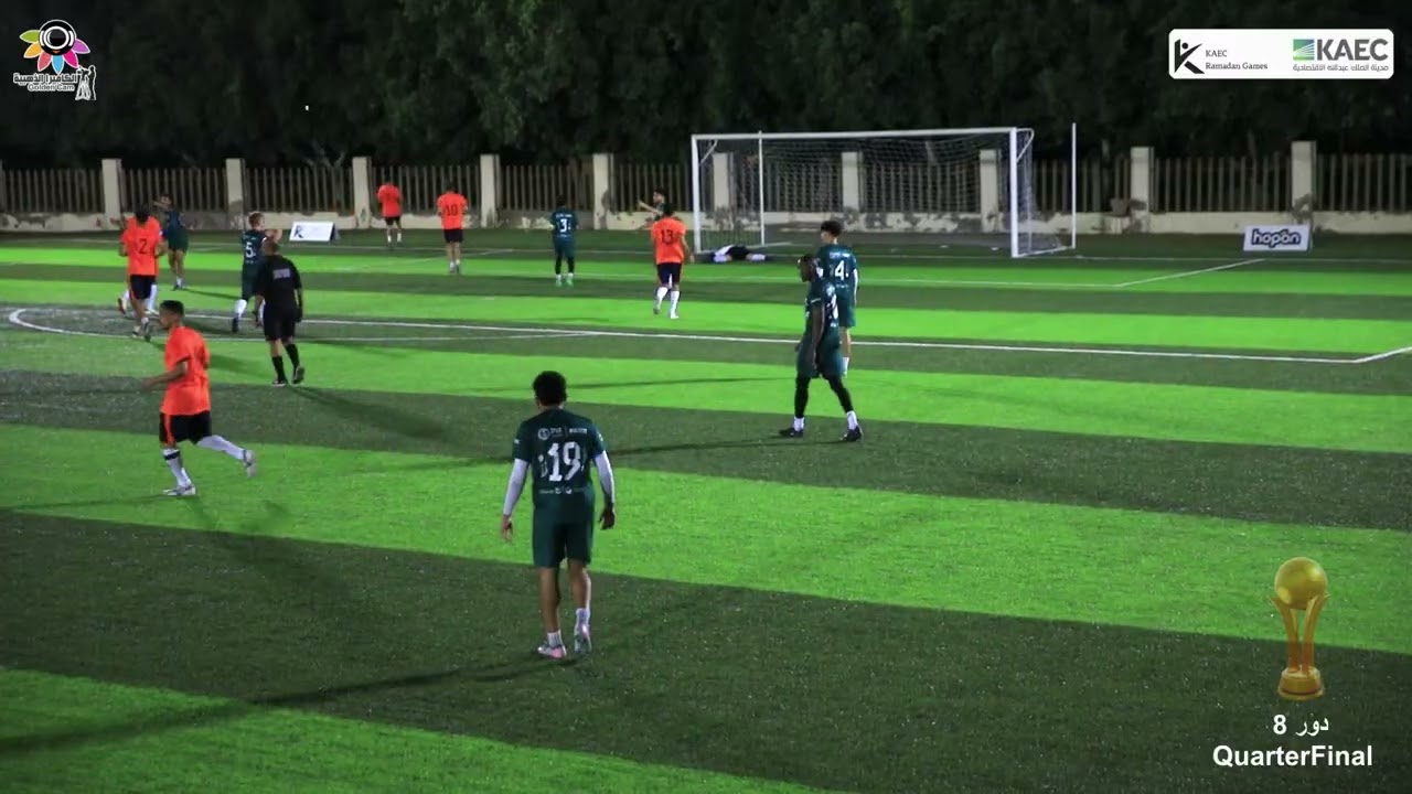 بطولة مدينه الملك عبدالله الاقتصادية الرمضانية l ربع النهائي l ملخص المباراة الثانية