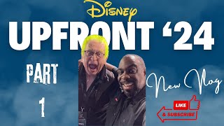 Disney Upfront 24 Pt 1 | BEHIND THE SCENES!!