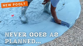 Step by Step Pool Replastering - from demolition to a new pool