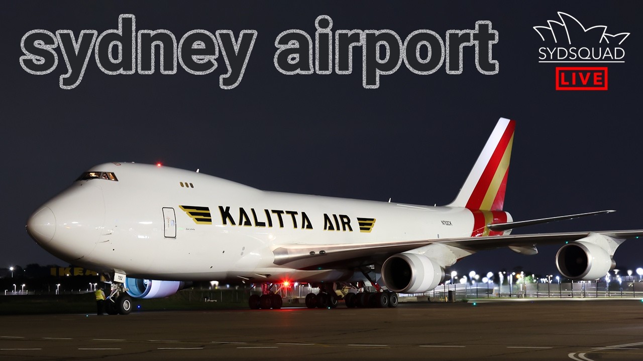 🔴KALITTA B744F Take-Off - Plane-Spotting @ Sydney Airport with SydSquad - 01.03.26 🔴