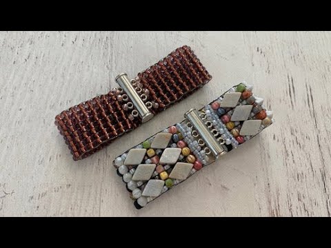 How to Make a Wrapit Loom Bracelet with Leather Cord and Two Hole Bead —  Beadaholique