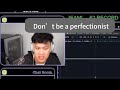 Don vo on not being a perfectionist when trading