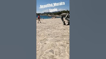 Walking Tour of Stunning MORAIRA Alicante Spain - I Discovered a Hidden Gem #shorts