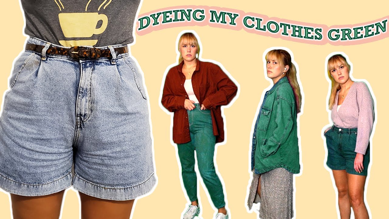 How to REFRESH OLD CLOTHES with RIT DYE | EASY and AFFORDABLE