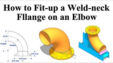 FLANGE TO ELBOW FIT UP DIFFERENT METHODS  TUTORIAL Pipe fit up tutorials