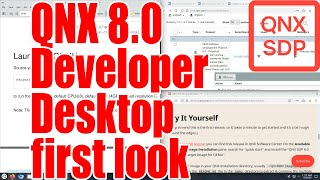 QNX 8.0 Developer Desktop first look - December 2025 - b301f3c6