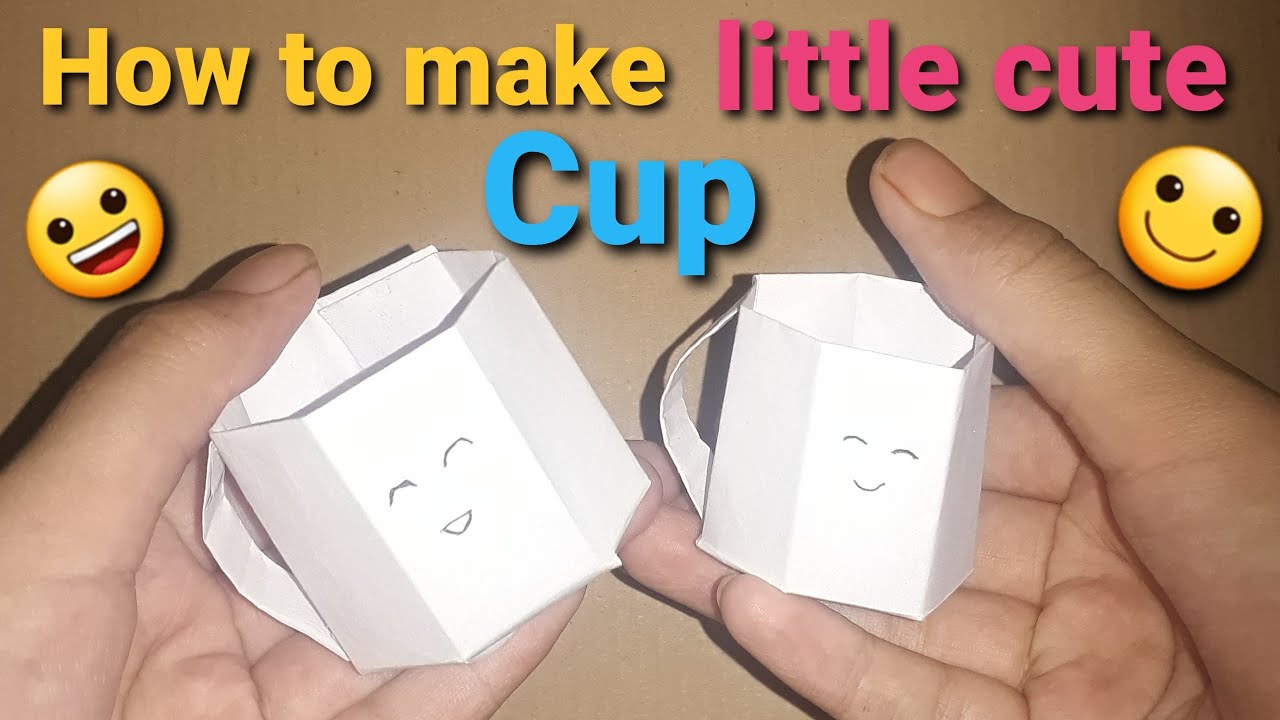 How to make cute Water glass very easy YouTube