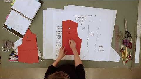 UNT Fashion Design Pattern Making 1 :      Stylelines Unit: 802: Classic Princess (Shoulder) Back