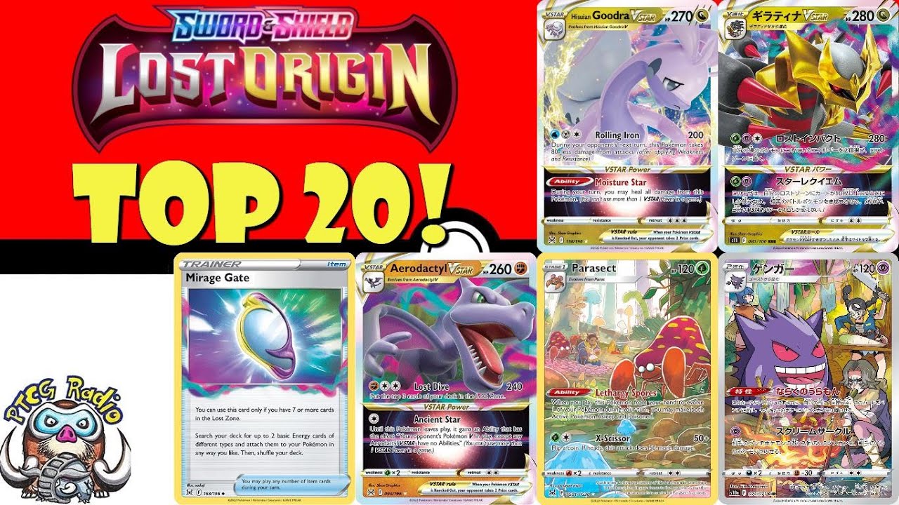 The 25 Most Valuable Pokémon Cards In Sword/Shield Lost Origin