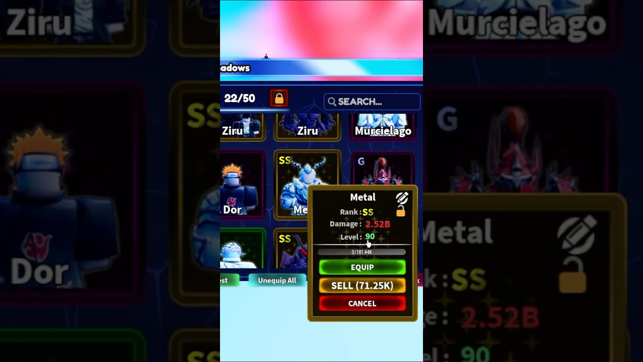 FINALLY Got NEW SS RANK METAL 🔥 | Arise Crossover Roblox 