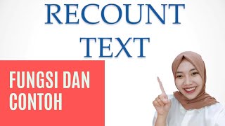 RECOUNT TEXT (PENGERTIAN, CONTOH, FUNGSI, DAN LATIHAN SOAL)