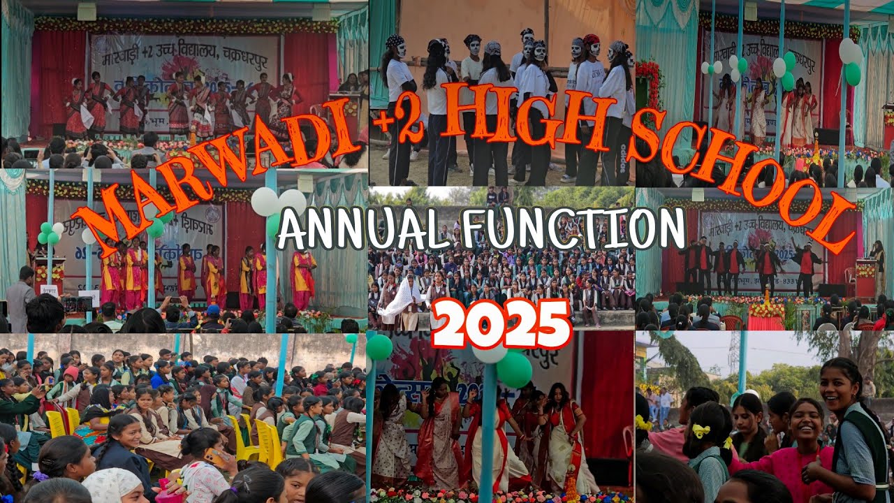 Marwadi +2 High School || 23\12\2025||Annual day|| 2025 ||Dance program||