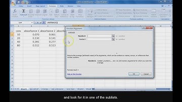 Excel 2007 Tutorial 1 - Formulas