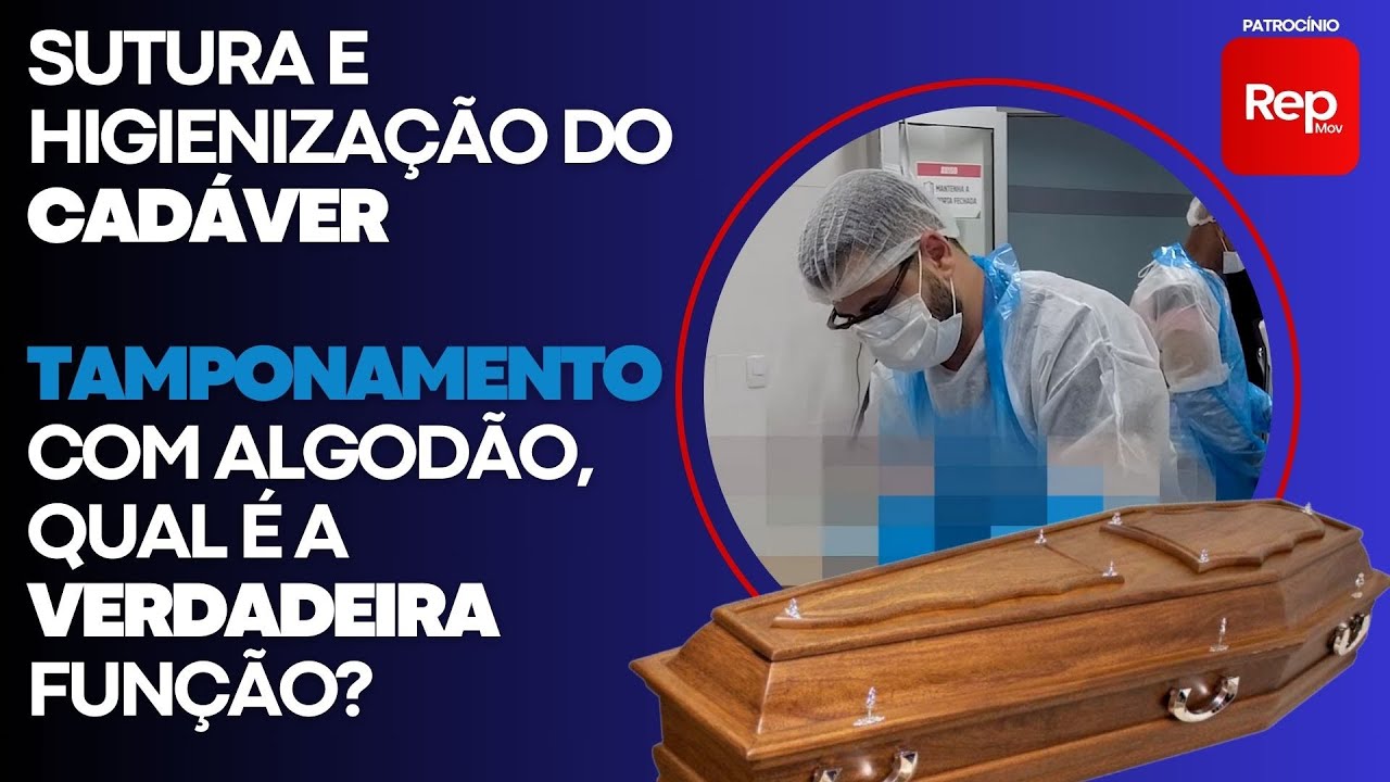 CADÁVER é suturado e TAMPONADO com ALGODÃO na boca e nariz| REALITY FUNERÁRIO (ep. 4)