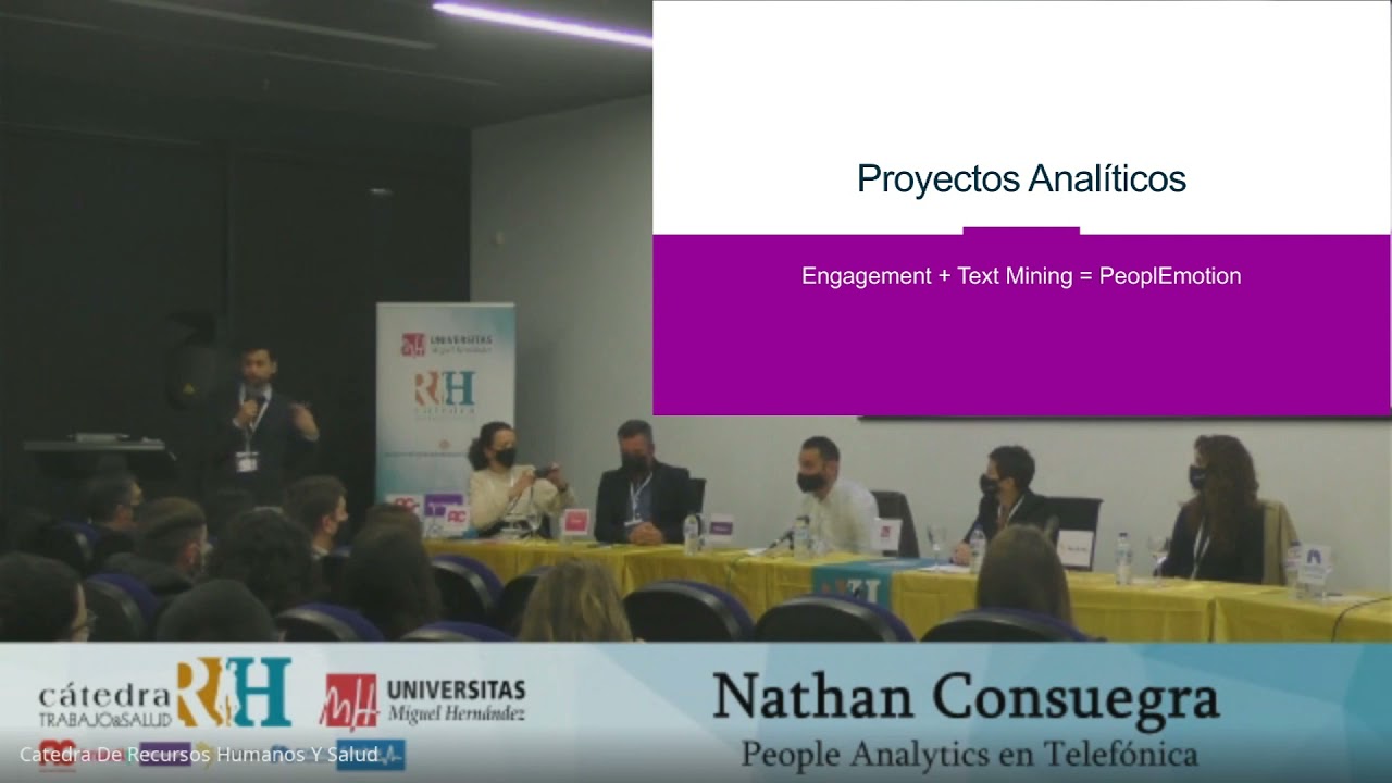 Presentación Oficial Cátedra | Ponencia Nathan Consuegra: People Analytics  en Telefónica