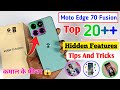 Motorola Edge 70 Fusion Top 20+ Hidden Features | Moto Edge 70 Fusion Tips &amp; Tricks | features 