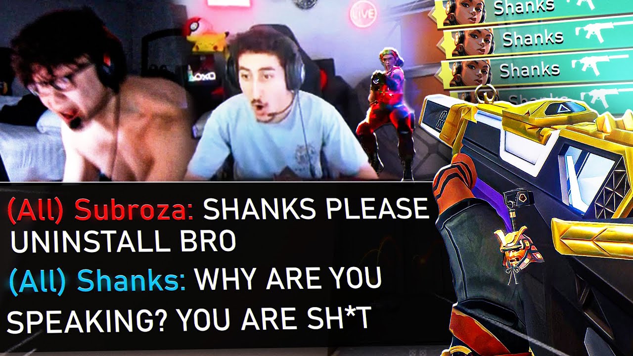 VALORANT рейтинговый, но Шанкс и Суброза становятся токсичными