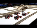 Diy cardboard racing road for super cars