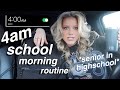 4am morning routine as a senior in highschool