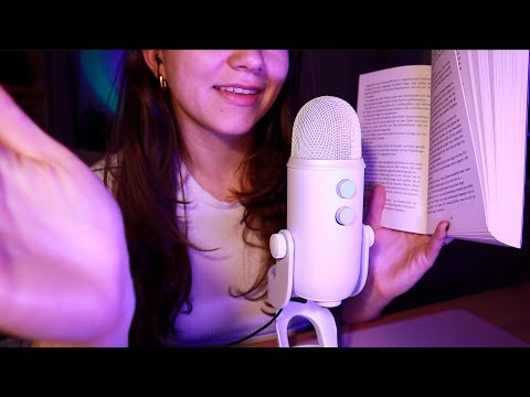 ASMR | Es regnet 🌧️ und ich lese dich in den Schlaf! 📚 Flüstern *deutsch*