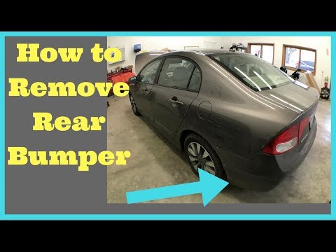 2006-2007-2008-2009-2010-honda-civic-rear-bumper-removal-how-to-remove-replace-install