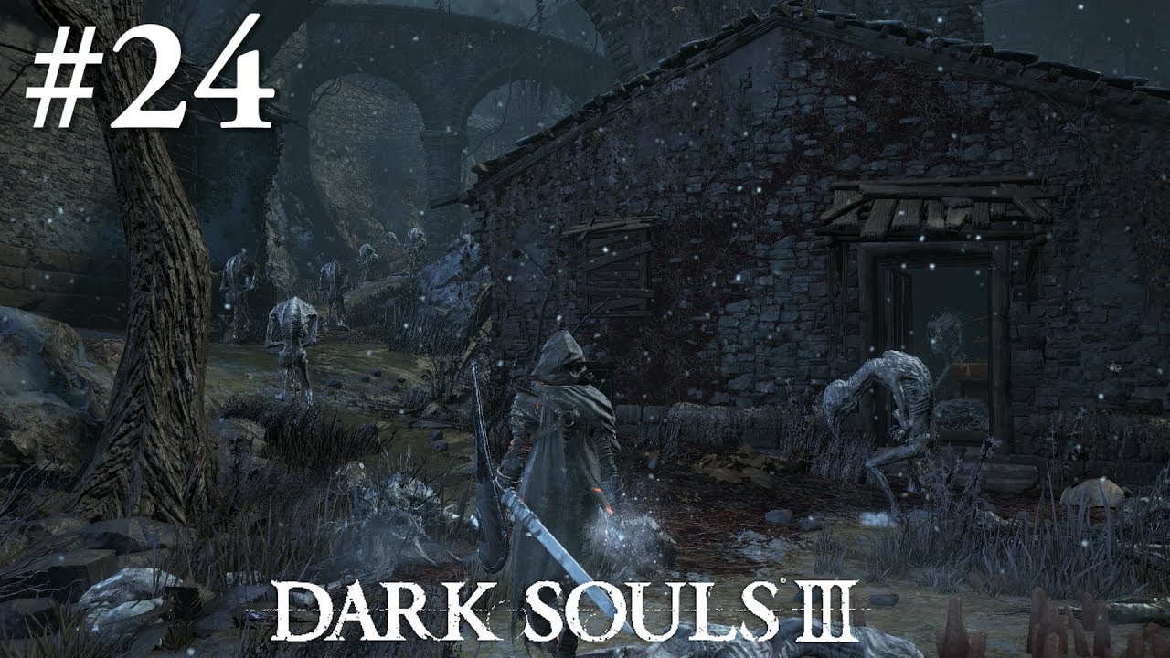 Dark Souls 3 | Walkthrough #24 (Rope Bridge Cave - Snowy Mountain Pass)