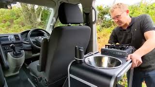Tips & options for the Vangear Mini-Pod campervan kitchen pod