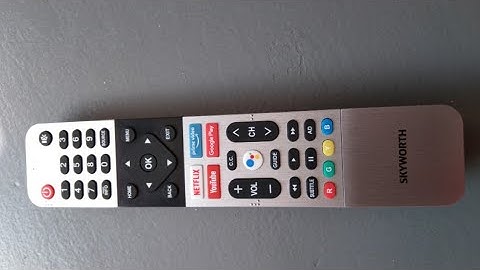 how to fix #skyworth remote control