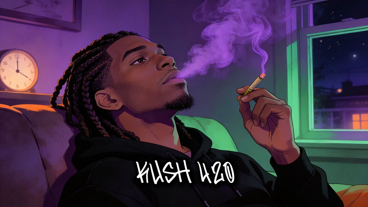 Slow Motion Nights - 420 Music for Chill, Stoner Mood & Peaceful Moments | Chill Rap x Blues Hip-Hop