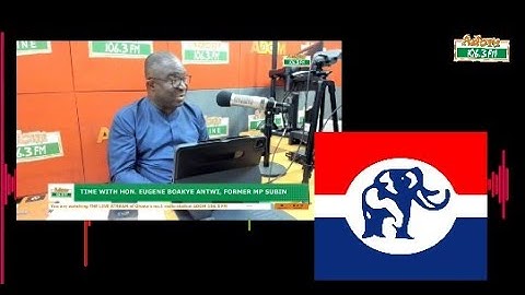2024 election wasn’t just a political lost but a Wakeup call for NPP; Time with Hon. Eugene Boakye