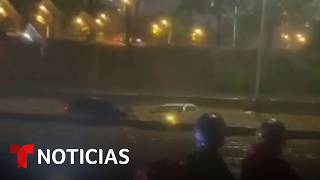 Tras los terremotos, lluvias torrenciales provocan inundaciones en Venezuela | Noticias Telemundo