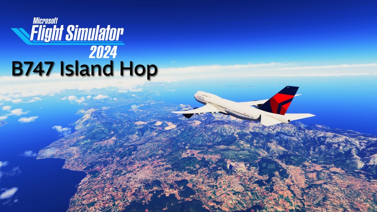 Boeing 747 Delta Livery | Island Hop from Samos (LGGE) to Istanbul (LTFM) | MSFS 24