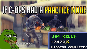If there was a practice mode in C-Ops