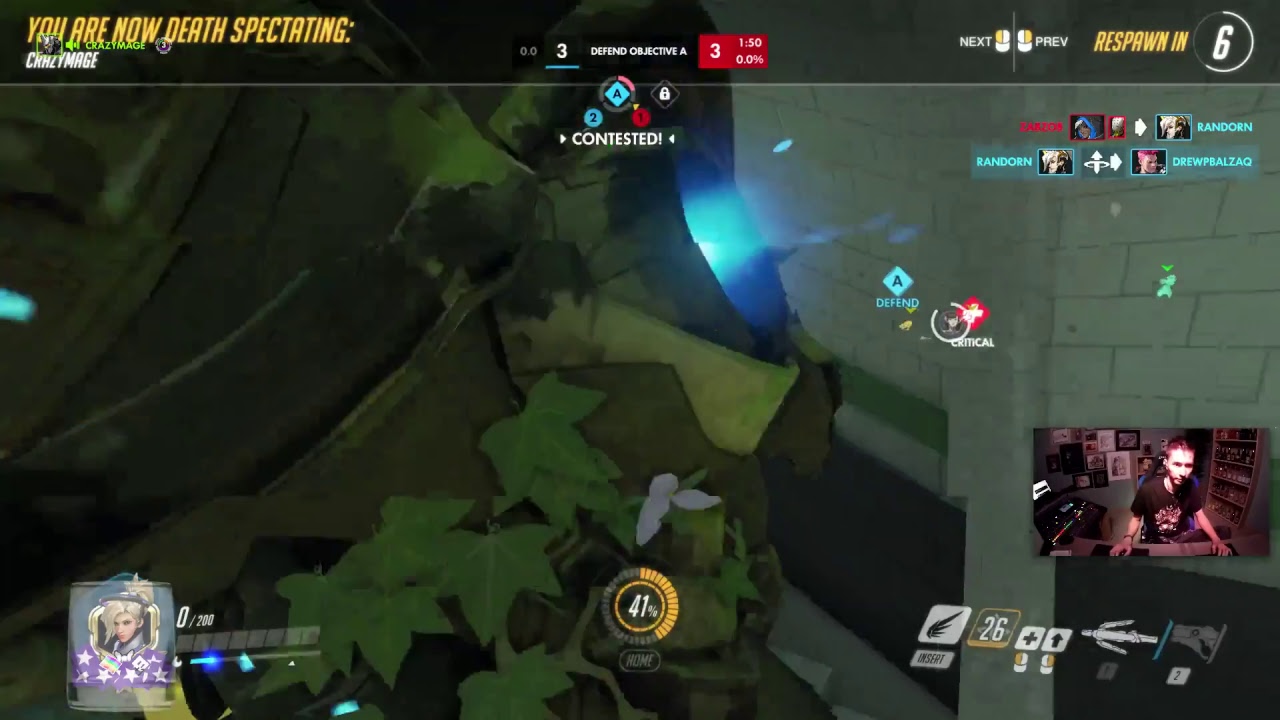 [live] Overwatch - Mercy's Always on Time