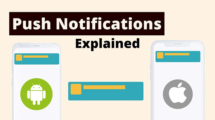 Hướng dẫn push notification android	Informational
