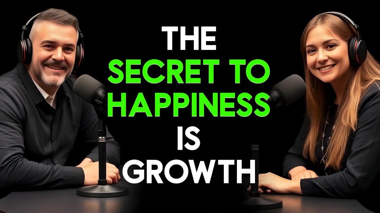 The Secret To Happiness is Growth English Podcast 🎙️With Subtitles