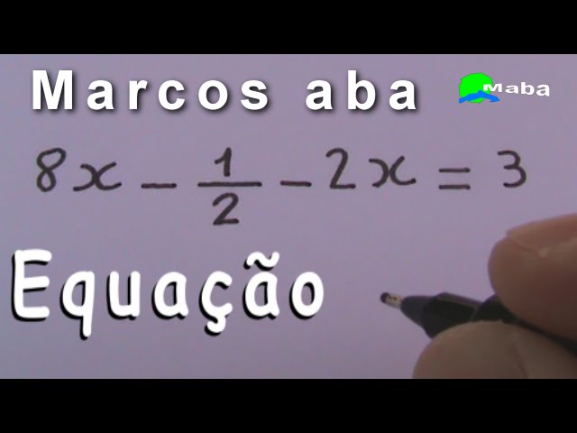 EQUAÇÃO DO 1º GRAU COM DISTRIBUTIVA \Prof. Gis/ 