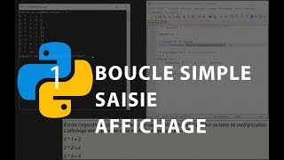 Python #1: Simple loop, input, output