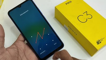 Poco C3 Hard Reset / M2006C3MI Pattern Unlock