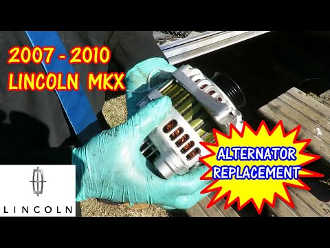 2007-2010 Lincoln MKX – Alternator Replacement