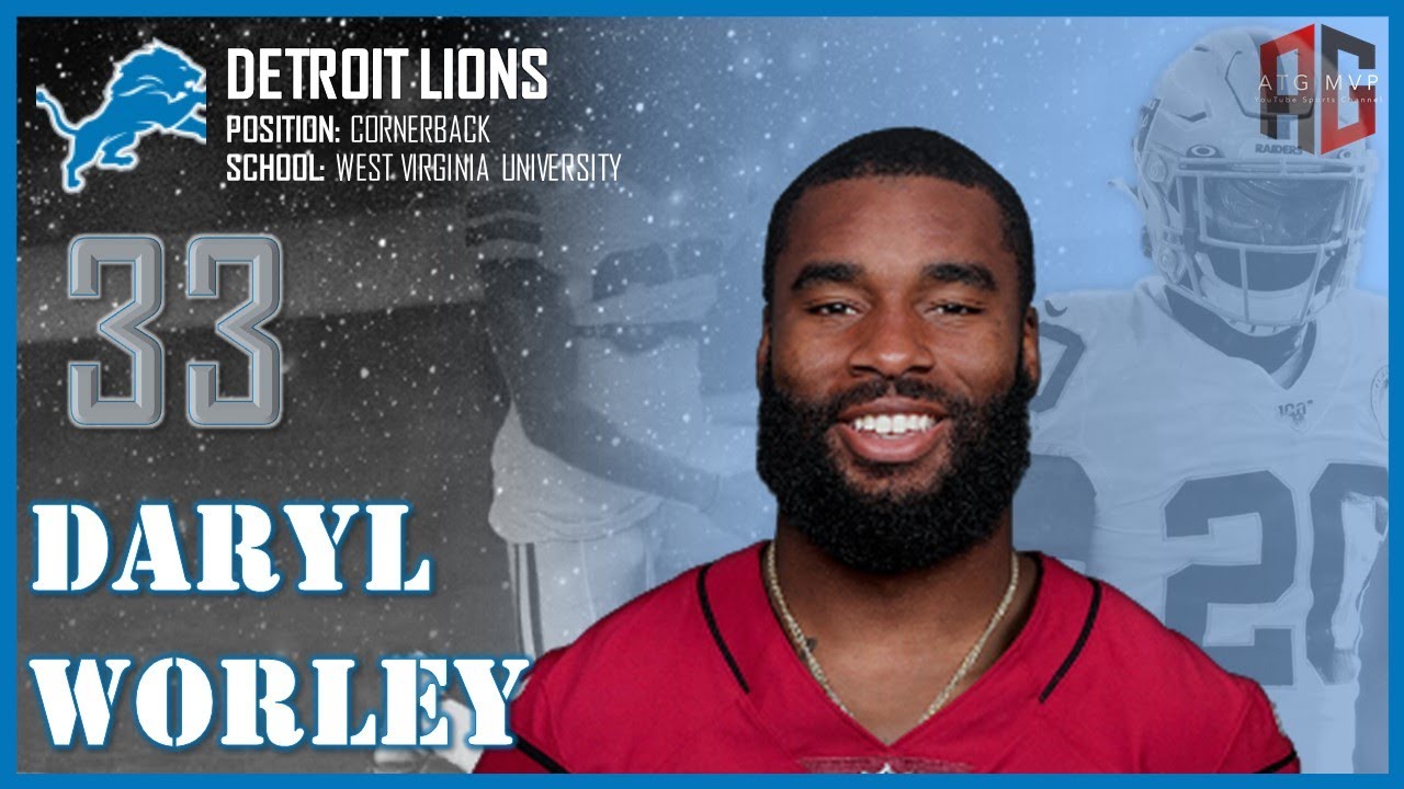 DETROIT LIONS: Daryl Worley ᴴᴰ DETROIT LIONS: Daryl Worley ᴴᴰ