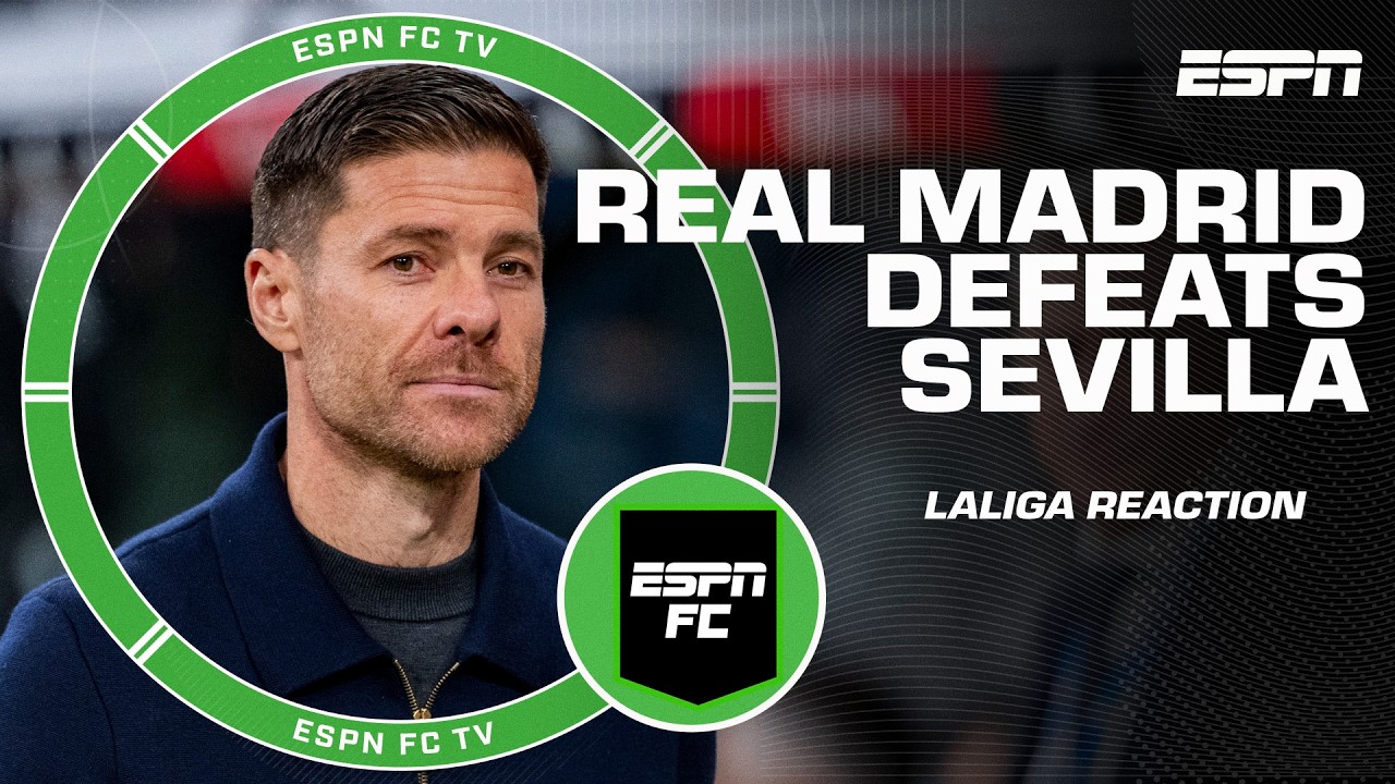 Real Madrid vs. Sevilla Reaction 👀 An embarrassing performance for Xabi’s squad? | ESPN FC