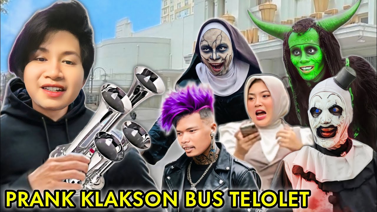 BEST OF PRANK KLAKSON BUS TELOLET 2025!! ROMMY TV | VIRAL |