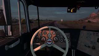 Beautiful sunset truck driving | Trucking ASMR | ATS No Commentary | Pure Engine Sounds | Pete 362