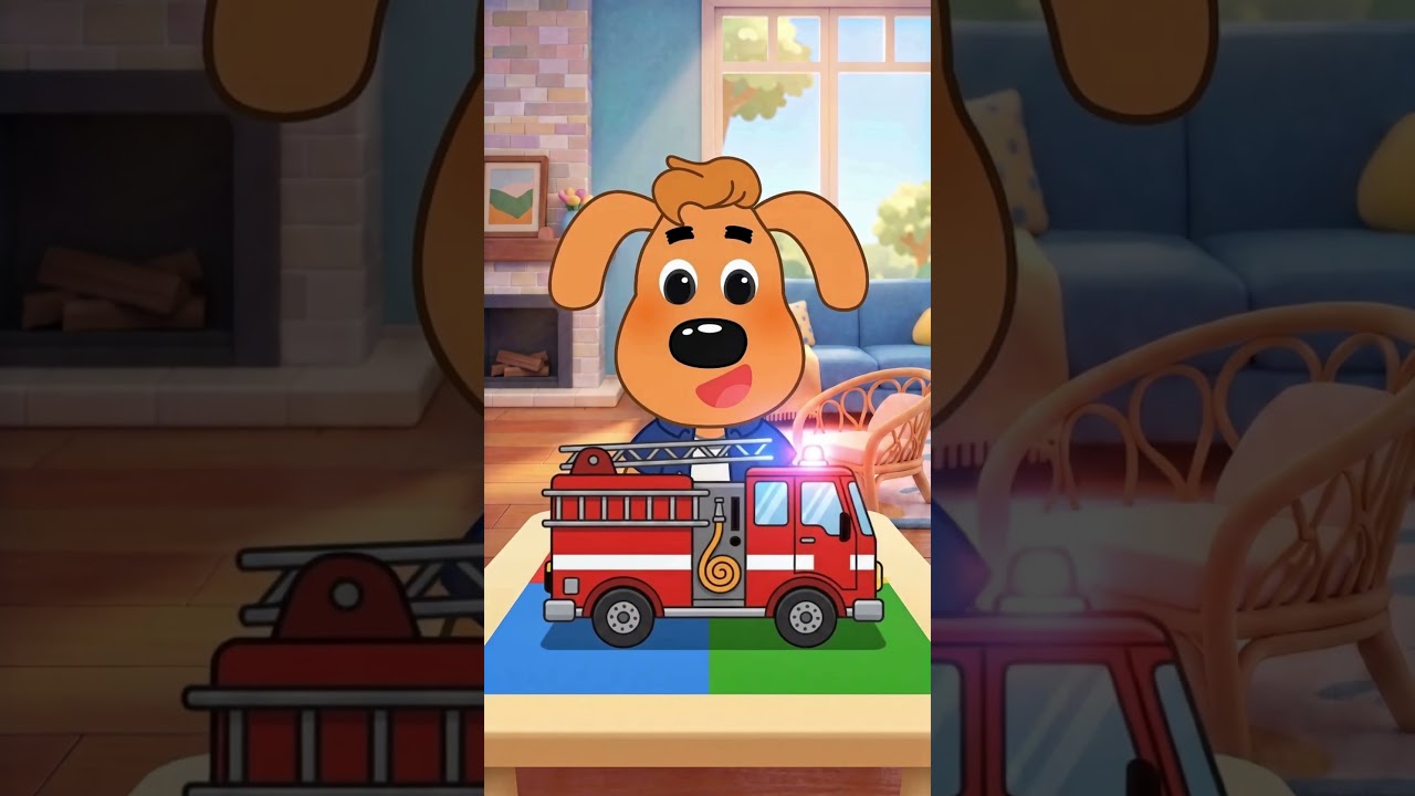 警長的小魔術🪄猜猜會變出什麼車車? #babybus #sherifflabrador 縮圖